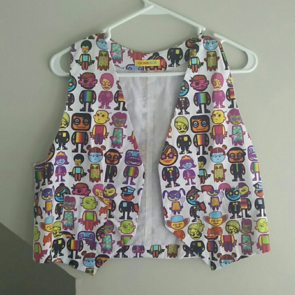 New without tags Quirkbox vest XL